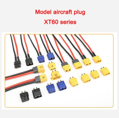 XT60/L/H Ribbon Cable/XT60 Battery Connector Male/Female Charging Model Plug - image 1 of 4