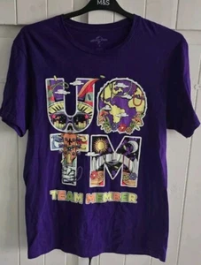 Universal Studios Orlando Team Member Mardi Gras Shirt 2024 Medium Purple - Picture 1 of 5
