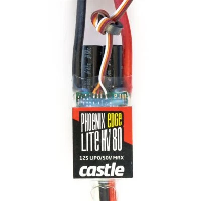 Castle Creations Phoenix Edge Lite HV 80 AMP ESC, 12S / 50.4V, NO BEC - Image 1 of 3