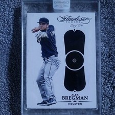2017 Flawless Black Diamond Alex Bregman RC 1/1 #32 Astros