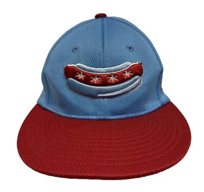 Vtg Chicago Dogs American Association Of Professional Baseball Youth Zephyr Hat - Image 1 of 4
