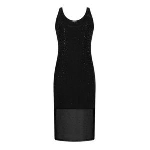 $475 NWT GENERATION LOVE Peri Crystal Dress In Black Size Extra Small XS - Picture 1 of 4