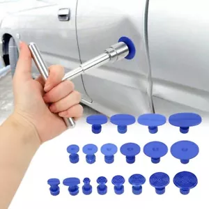 Universal Car Dent Repair Puller Plastic Suction Cup Metal Sagging Repair Kit - Picture 1 of 8