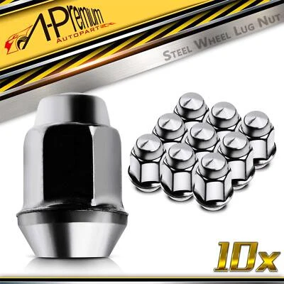 10x M12-1.50 Front / Rear Dometop Wheel Lug Nut for Chevrolet Chevette GMC Envoy - Image 1 of 4