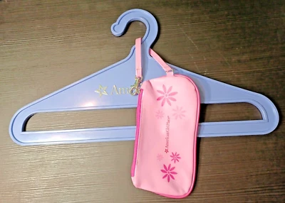 LOTE TALLA NIÑO AMERICANO ORIGINAL - LOGO AZUL Percha y Muñequera Rosa Foto 1 de 4