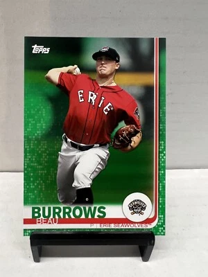 2019 Topps Pro Debut Green Beau Burrows  /99 - Image 1 of 2
