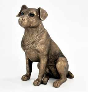 Jack Russell Terrier ornament Leonardo Bronzed range figurine quality gift box