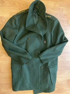 1955 Cappotto militare MADE US UNION 44 con spille barra 4 stelle Meyer o HS MEYER raro - Foto 1 di 5