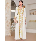 Dubai Elegant Embroidery Women Kaftan Long Dress Luxury Muslim Abaya Caftan Gown