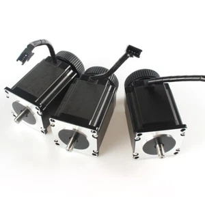 3PCS Nema 23 Stepper Motor 57HS76 3A CE ROHS Foam Plastic Metal for CNC Machine - Picture 1 of 7
