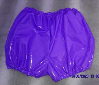 Lackshorts Lackwindelhöschen  Zofenhöschen Vinylpanty Adultbaby Diaperpanty wide - Bild 1 von 3