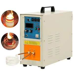 15KW 30-100 KHz High Frequency Induction Heater Furnace 110V for Gold Silver Top - Picture 1 of 12