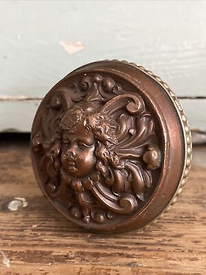 Antique Door Knob Bronze And Brass C19th  • 11.50£