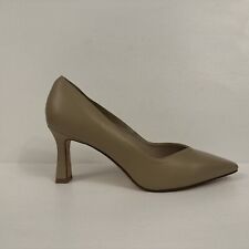 Charles And Keith Mid Heeled Shoes Ladies Beige Size 4 #REF128
