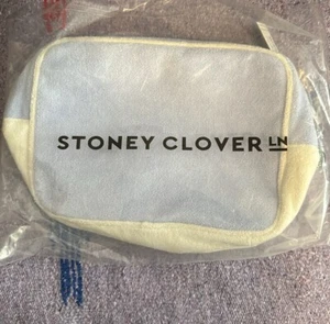 NWT STONEY CLOVER LANE Terry Two Tone Large Pouch High Tide - Picture 1 of 5