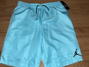 JORDAN BOYS ESSENTIALS BLEACHED AQUA SHORTS SIZE XL 13-15 YEARS $40 NWT - Picture 1 of 3