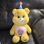 Care Bears 16' Birthday Bear Scented Plush Dated 2020 Cake And Hat Excellent 