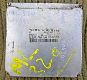 Mercedes W163 ML320 W210 E320 W220 S320 W208 Engine Control Unit ECU 0265456632 - Picture 1 of 2