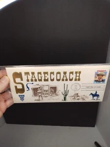 MINT CONDITION Official USPS First Day Of Issue Cover Mar 23rd 1990 Stagecoach  - Picture 1 of 6