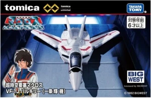 Tomica Premium ilimitado Super Dimension Fortress Macross Valkyri 3 piezas Nuevo - Imagen 1 de 24