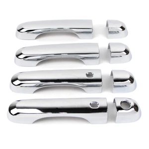 Door Handle Cover For Jeep Renegade 2015 2016 2017 2018 2019 Chrome Trim w Smart - Imagen 1 de 6