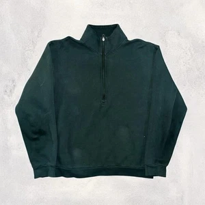 Sudadera Lululemon Steady State Media Cremallera Para Hombre Talla: Grande Verde Polar - Imagen 1 de 5