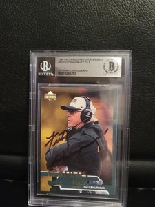 SIGNIERT Fritz Shurmur 1998 UD Packers II ShopKo Leaders of the Pack Autogramm BAS - Bild 1 von 8