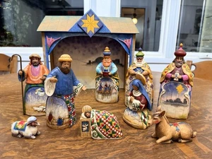 Heartwood Creek Jim Shore (10 pezzi) Set Natività - Foto 1 di 9