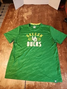 FANATICS Oregon Ducks t-shirt  size XL shirt green EUC  - Picture 1 of 6