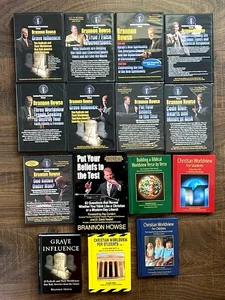 Brannon Howse Worldwide Library Set 8 DVDs 14 Keynote Presentations 6 Books - Imagen 1 de 10
