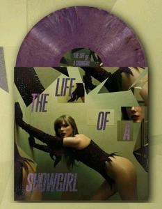 Taylor Swift The Life Of A Showgirl Shiny Bug Violet Shimmer Vinyl LP PREORDER - Picture 1 of 2