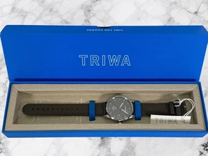 Triwa Time For Peace Hu39D Humanium Metal Grey Dial Date Wristwatch - Picture 1 of 8