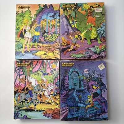 Vintage 1980s Masters Of The Universe Princess Of Power Shera Puzzles 100/200 Pc - Image 1 of 4