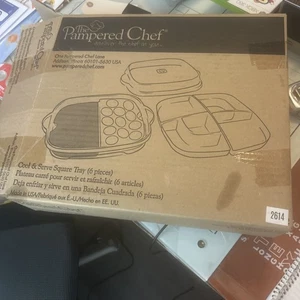 The Pampered Chef: Cool & Serve Tray Model 2292 Insulated Carrier Deviled Egg - Picture 1 of 5