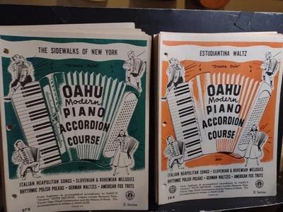 Oahu Modern Piano Accordion Sheet Music Lot Of 70 Pieces X Series 4 Lbs!! Good - Image 1 of 4