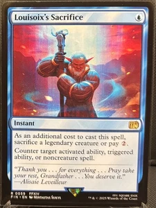 MTG Final Fantasy Louisoix's Sacrifice (Rare) - Picture 1 of 2