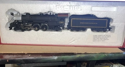 Ho mantua Steam Locomotive 4-6-2 PRR lt pacific W/ Tender - Image 1 of 4