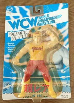 Boneco de ação super raro WCW Hulk Hogan fechado 16-17cm - Imagem 1 de 3