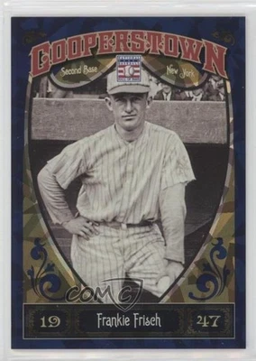 2013 Panini Cooperstown Collection Blue Crystal Shard /499 Frankie Frisch HOF - Image 1 of 2
