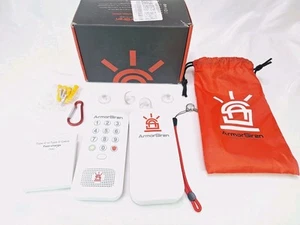 ArmorSiren Portable Personal Security & Alarm with 120dB Siren Motion Detection - Picture 1 of 10