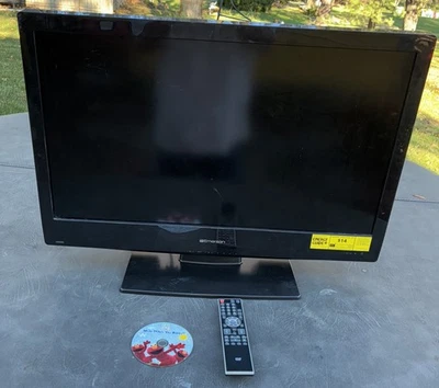 EMERSON LD320EM2 32"720p HD LCD TV/DVD Combo HDMI Gaming Monitor With Remote - Image 1 of 4