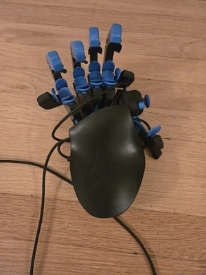 Игровая клавиатура Azeron Cyborg — программируемая одноручная (слева) клавиатура для ПК — синяя - Изображение 1 из 4