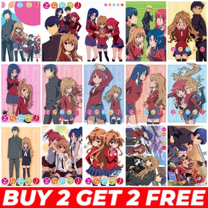 Toradora Anime Poster A3 A4 Japanischer Manga Wandbild Druck Zimmerdeko Geschenkidee - Bild 1 von 99