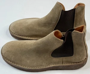 Astorflex Men's Handmade Bitflex Brown Suede Chelsea Boots Size EU 42 - US 9 - Picture 1 of 13