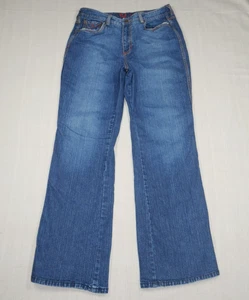 CJ Blue Jeans Women's Size 8 Bootcut High-Rise Dark Wash Denim - Picture 1 of 18