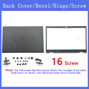 New For Dell Inspiron 15 3510 3511 LCD Back Cover / Front Bezel / Hinge / Screw - Picture 1 of 5