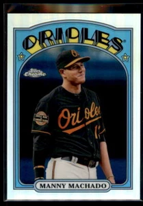 2013 Topps cromado 1972 cromo Manny Machado #72C-MM Baltimore Orioles - Imagen 1 de 2