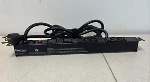 CyberPower Basis 8-Outlet Rackmount PDU PDU20BHVT8R - Picture 1 of 5