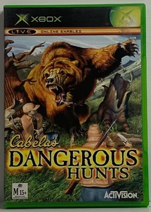 Cabelas Dangerous Hunts Microsoft Xbox Original with Manual - Picture 1 of 2