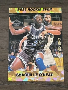 1992-93 Shaquille O’Neal Best Rookie Ever Promo Card #6 /25000 Orlando Magic - Picture 1 of 2